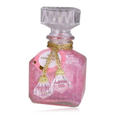 Gel de ducha y baño de burbujas URANUS 410ml aroma vainilla/rosa - 435610