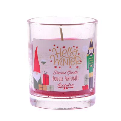 HELLO WINTER Candle, Apple & Cinnamon scent - 560428