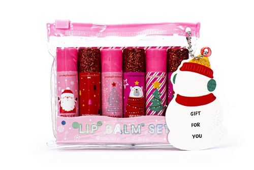 Set de 6 baumes lèvres STOCKING STUFFER - 530034