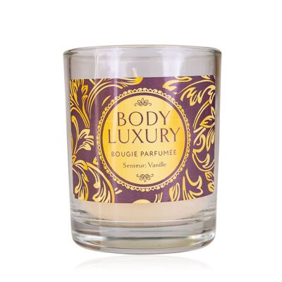 Candela BODY LUXURY, profumo di vaniglia - 560787