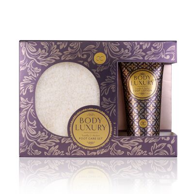 Caja para pies con calcetines BODY LUXURY - 500499