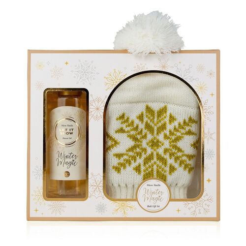 Coffret pour la douche + bonnet WINTER MAGIC - 500285