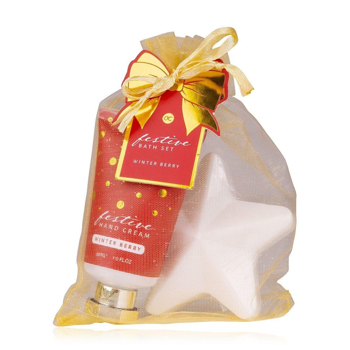 Set da mano FESTIVE ROUGE, profumo di vaniglia - 500739