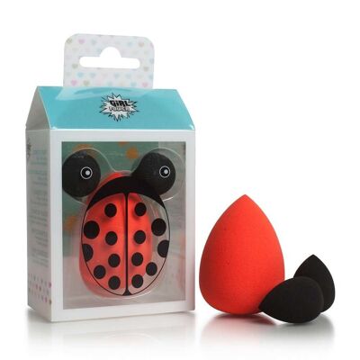 3 Ladybug makeup sponges - 835759