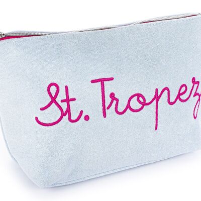 Beauty case con stampa St Tropez - 543799