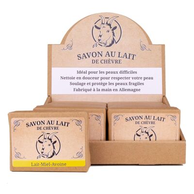 Savon au lait de Chèvre LAIT/MIEL/AVOINE - 380901