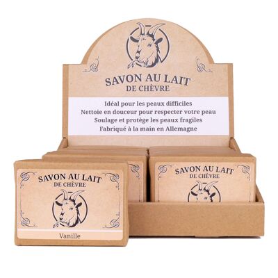 Savon au lait de Chèvre VANILLE - 380905