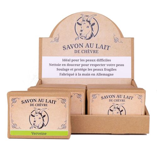 Savon au lait de Chèvre VERVEINE - 380908