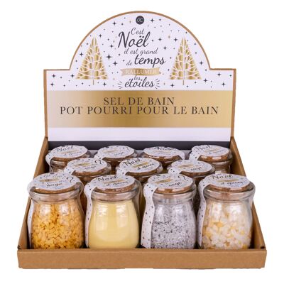 Bath salts and/or effervescent potpourris WINTER MAGIC - 350883