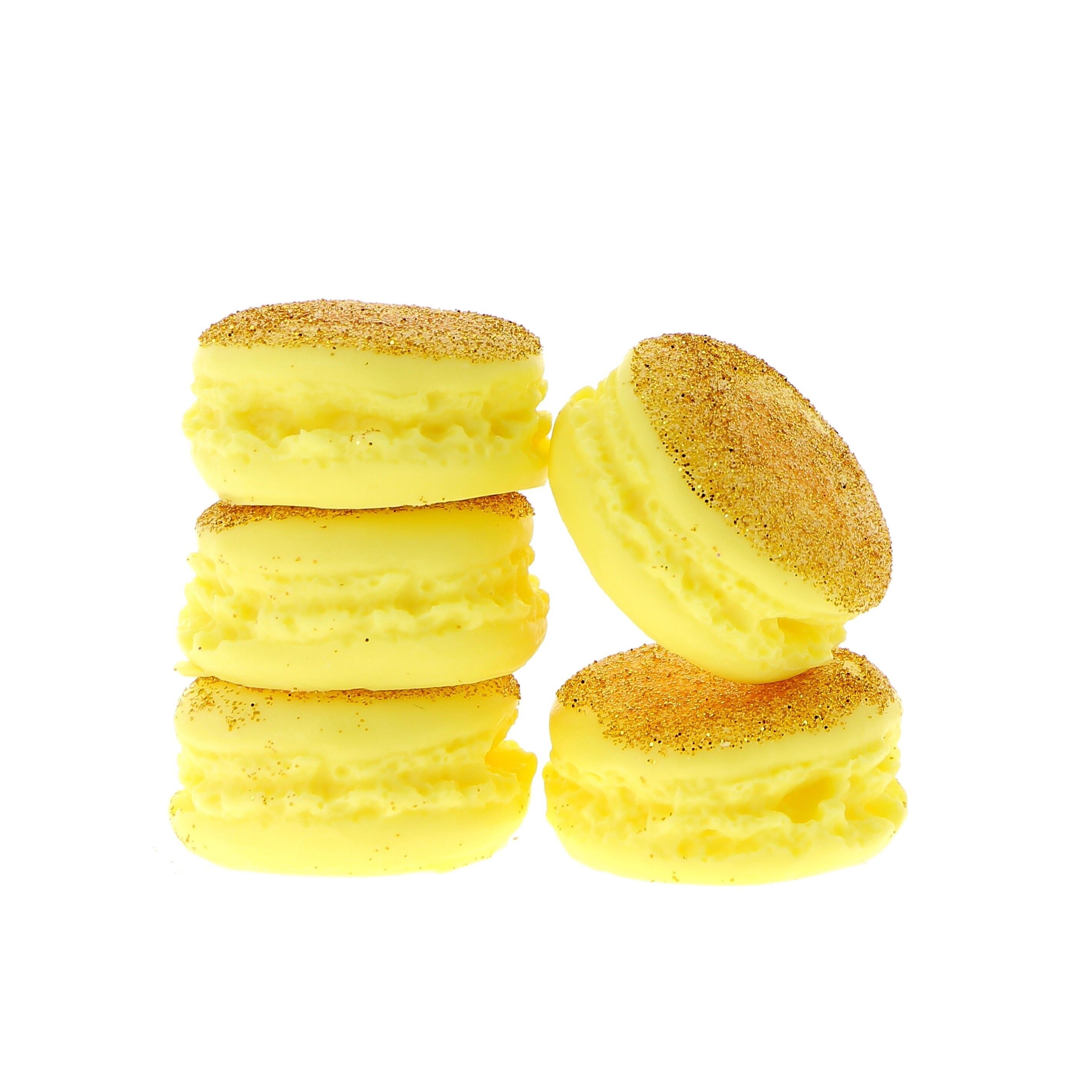 Sapone Macaron Glitterato Arancio Cannella - 260133
