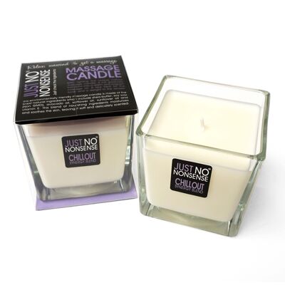 Massage candle 200g AROMATHERAPY JUST NO NONSENSE, relaxation synergy - 1137