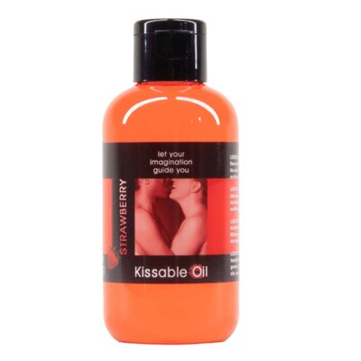 Essbares Massageöl 150 ml LOVE PLAY, Erdbeere – 5320