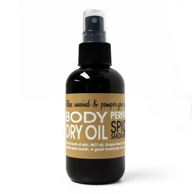 Olio secco spray 150ml JUST NO NONSENSE, fragranza speziata di sandalo - 1112