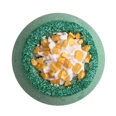 Bombe de bain /Boule effervescente pour le bain  DOUCE NUIT 190g, senteur : Pin - 230585