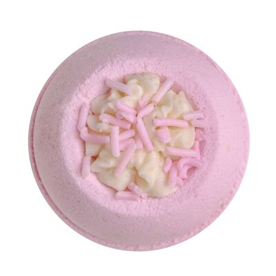 Bath bomb / Effervescent bath ball FRAISY DREAMS 190g, strawberry scent - 230516