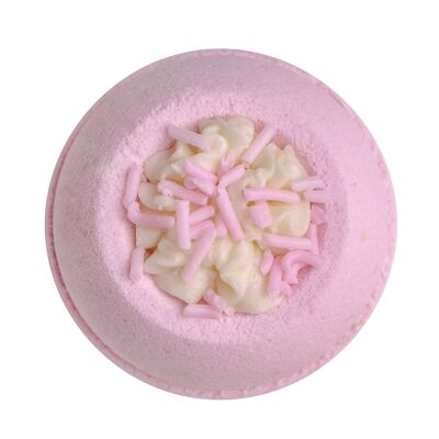 Bombe de bain /Boule effervescente pour le bain FRAISY DREAMS 190g,senteur fraise - 230516