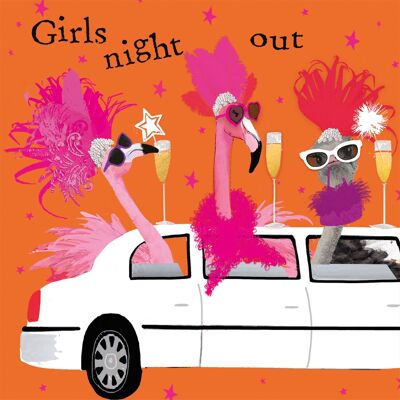 Girls night out 25x25 cm