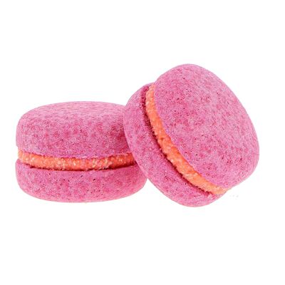 Macarrón efervescente fucsia 70g, aroma: Frambuesa - 260202