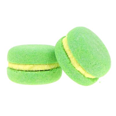 Macarrón efervescente verde 70g, aroma: Manzana - 260207