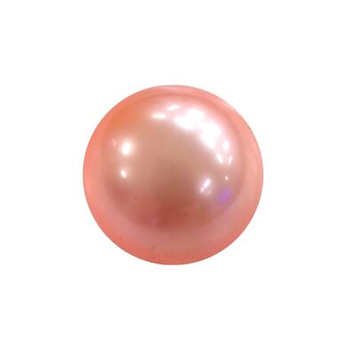 Perle de bain ronde rose nacré, Senteur Rose - 100226