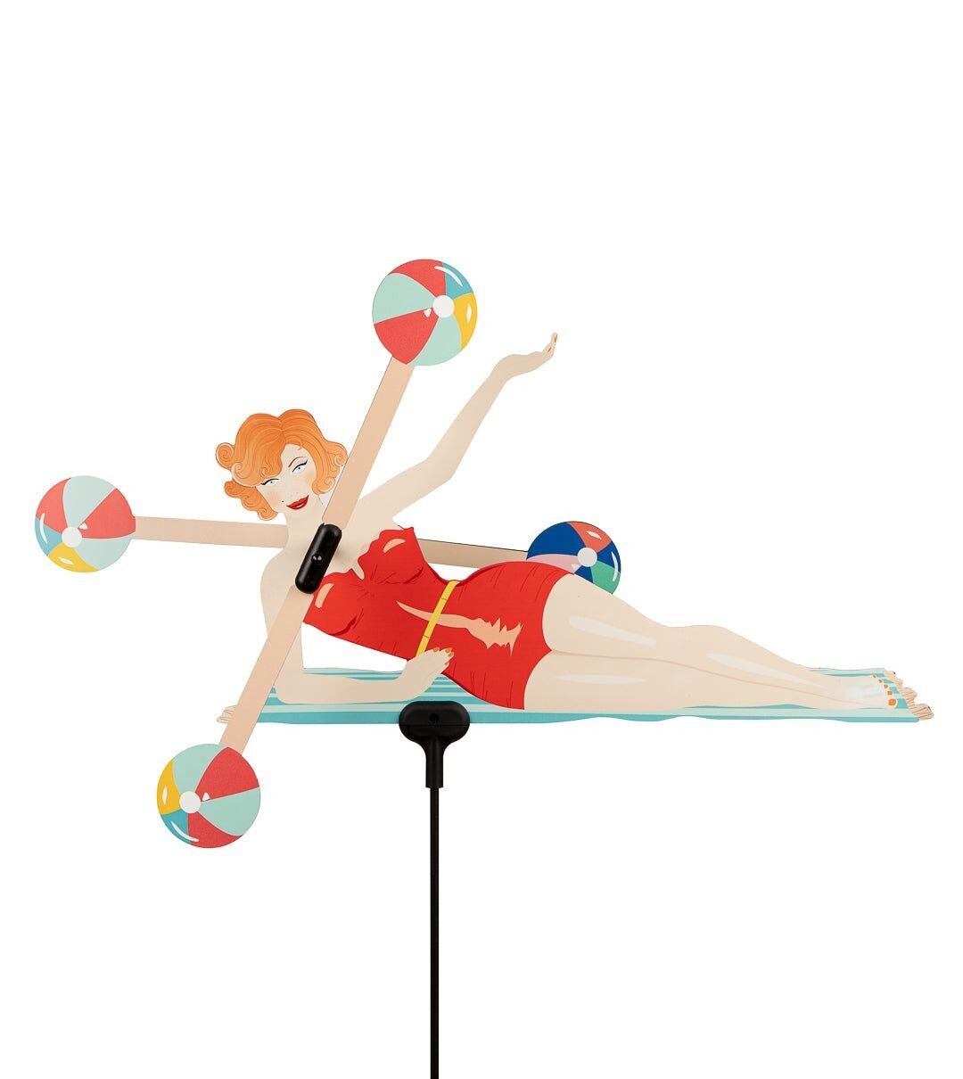 Die schicke und farbenfrohe französische Wetterfahne, hergestellt in Frankreich, Stella Mour