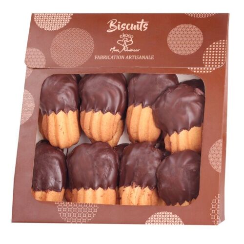 Biscuits - Langues de chat au chocolat noir - 150g