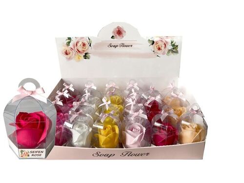 Coffret ballotin de Roses de savon - 230008