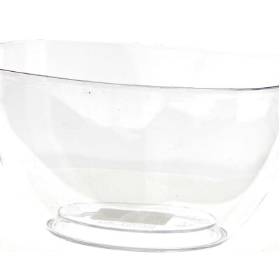 Cubo de almacenamiento de PVC transparente - 851022
