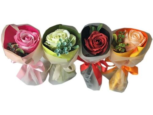Bouquet de 1 Rose de savon - 230601
