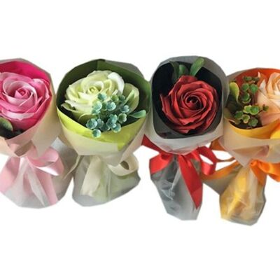 Bouquet de 1 Rose de savon - 230601