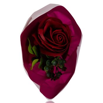 Bouquet de 1 Rose de savon - 230601 2