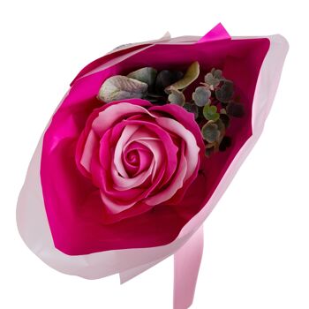 Bouquet de 1 Rose de savon - 230601 4