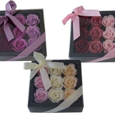 Box of 9 Soap Roses - 230003