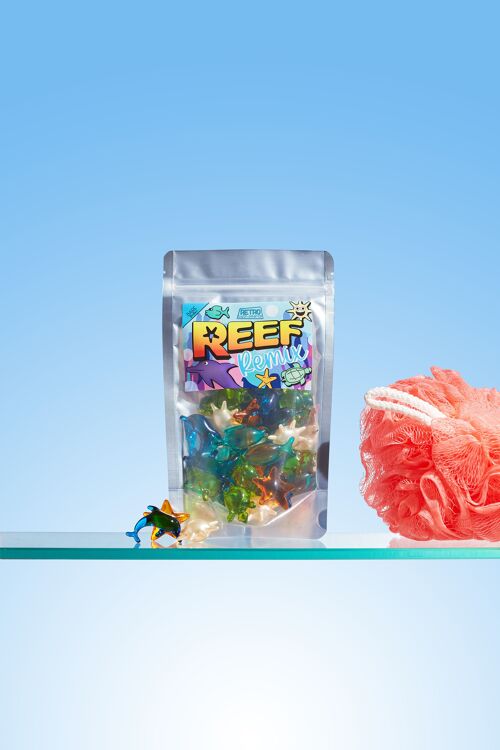 BATH PEARLS - Reef Themed Bag Of 30 Bath Pearls.