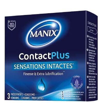 Manix Contat più 3 preservativi