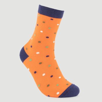 Calcetines Algodón Orgánico Dots Producto de Comercio Justo 4