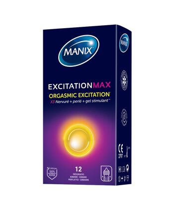 Manix Excitation 12 préservatifs