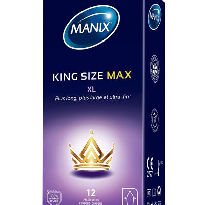 Manix King Size Max 12 condoms