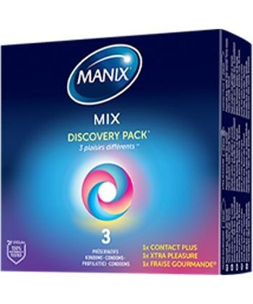 Manix Mix 3 préservatifs