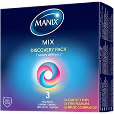 Manix Mezcla 3 preservativos