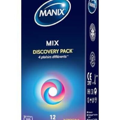 Manix Mix 12 préservatifs