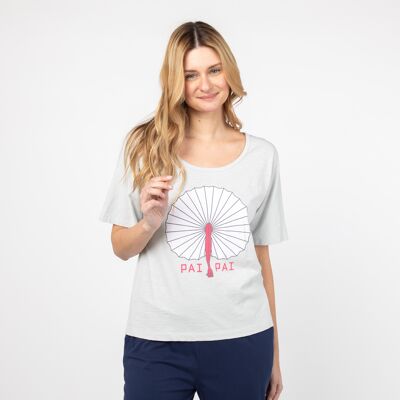 Serena Perla T-shirt en coton biologique Produit équitable