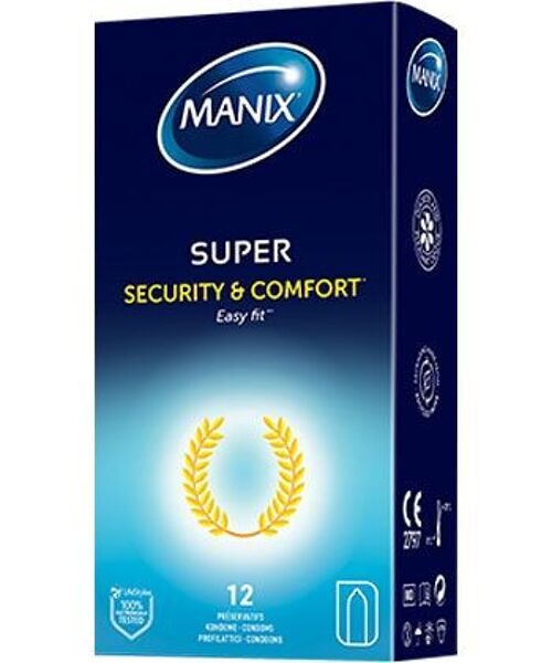 Manix Super 12 préservatifs