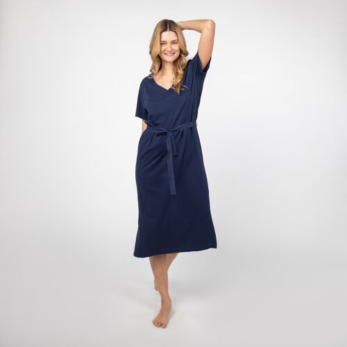 ORGANIC COTTON DRESS SALINA NIGHT