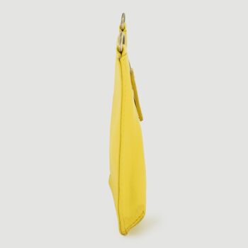 SAC EN CUIR NATUREL TEWA JAUNE 2