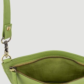 Sac en cuir naturel Tewa Produit du commerce équitable 12