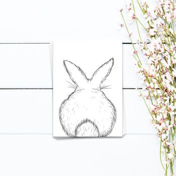 Carte postale Lapin de Pâques 2