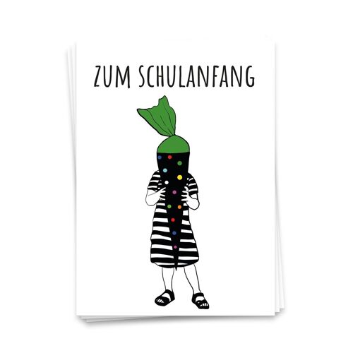 Postkarte Zum Schulanfang