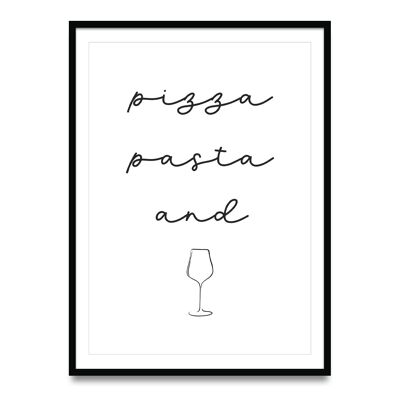 Poster Pizza Pasta