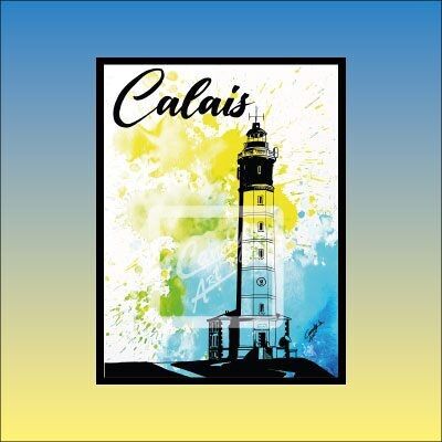 Poster Calais - Der Leuchtturm -